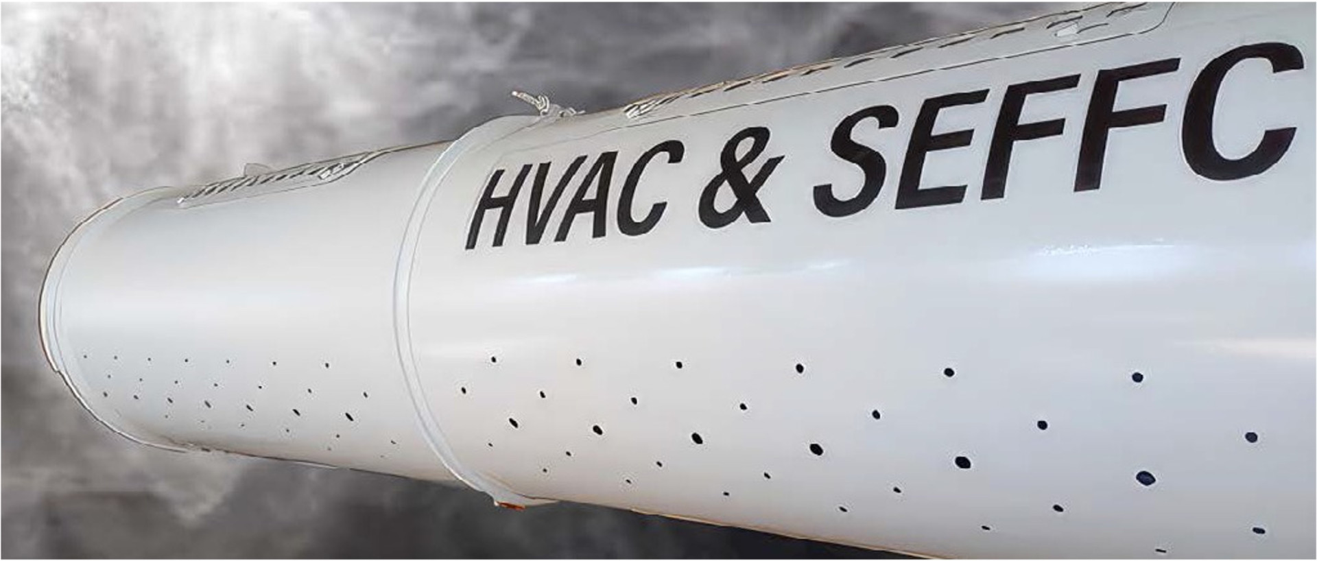 The micro perforated ducts for air treatment hvac that can also extract ...